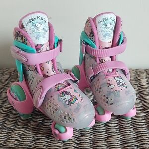 Hello Kitty Adjustable Roller Derby Skates